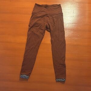 Beyond Yoga Maroon Leggings Size M